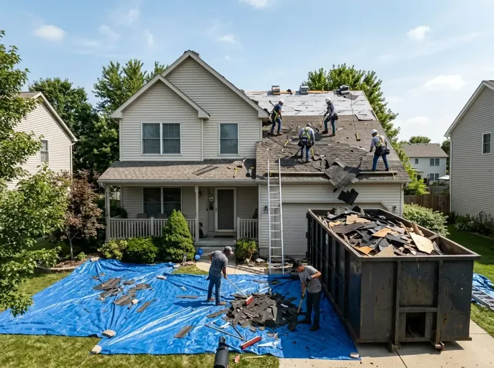 roof-replacement-debris-remova-004 — frequently asked questions, Cheapest Dumpster Rentals in Palm Springs, FL